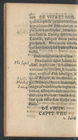 De Victu. Caput VIII.