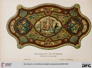 Verzierte Tischplatten
