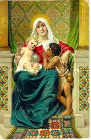 Postkarte mit christlichem Motiv