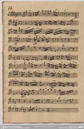 14. Allegro, A-Dur