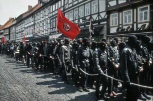 Gegendemo zum FAP-Treffen beim Rechtsextremisten Thorsten Heise in Northeim, am 04.06.94 (Autonome Antifa (M))