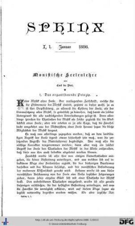 Heft 1, Januar 1886