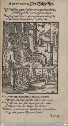 Acuminator. Der Schleiffer.