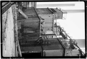 Bau Me 4c Schaltraum, Abbruch der Entaschung