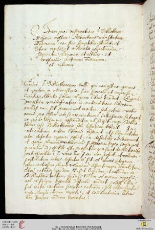 Bibliotheksordnung von Abt Konstantin Miller