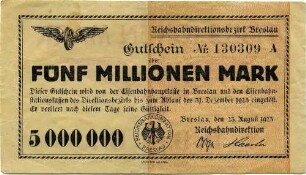 Gutschein - 5 Millionen