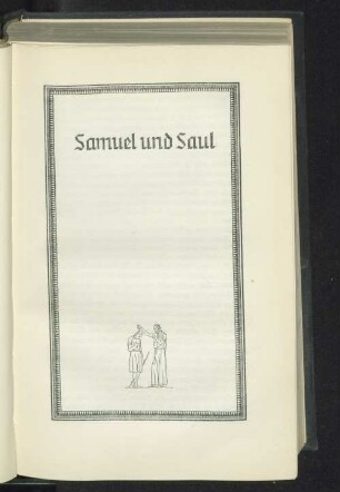 Samuel und Saul