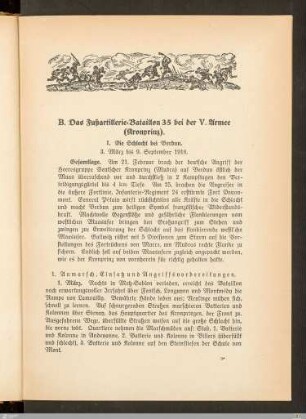 1. Anmarsch, Einsatz und Angriffsvorbereitungen