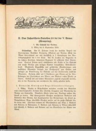 1. Anmarsch, Einsatz und Angriffsvorbereitungen