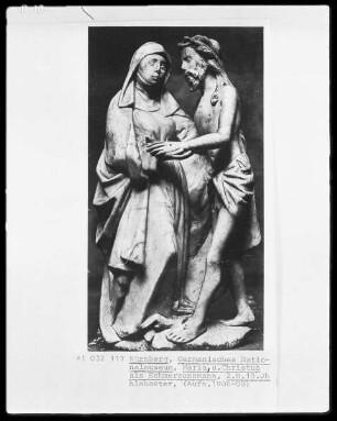 Christus als Schmerzensmann mit Maria