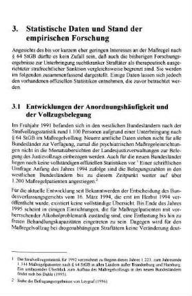35-58, 3. Statistische Daten und Stand der empirischen Forschung