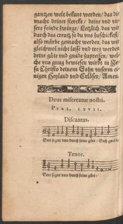 Deus misereatur nostri. Psal. LXVII.