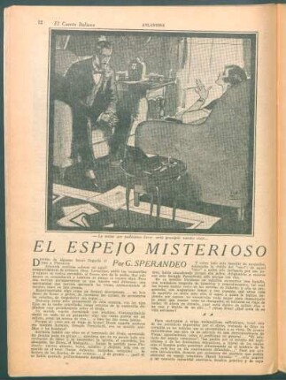 El espejo misterioso