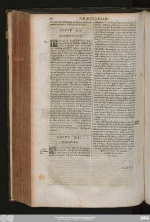 Caput XIII. De usu huius Loci.