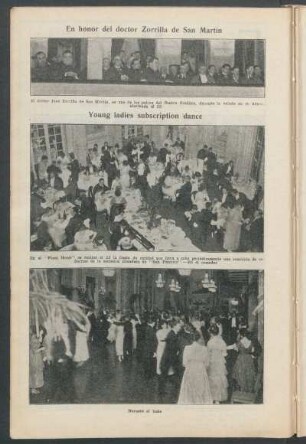 Young ladies subscription dance