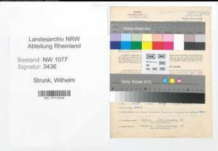 Entnazifizierung Wilhelm Strunk , geb. 13.01.1905 (Polizist)
