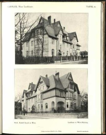 Landhaus in Wien-Hietzing