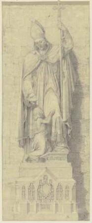 Statue des Heiligen Bonifazius