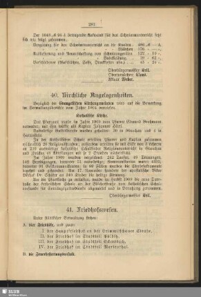 41. Friedhofswesen