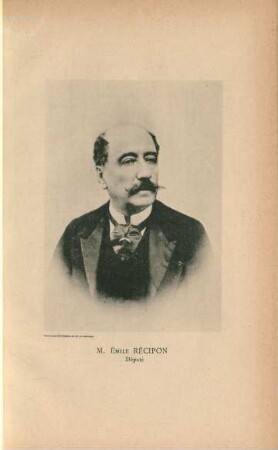 M. Émile Récipon, Député