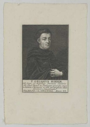 Bildnis des Gelasius Hieber