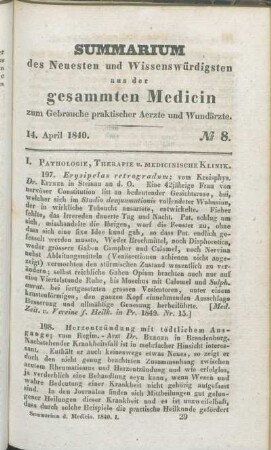 14. April 1840. No. 8.