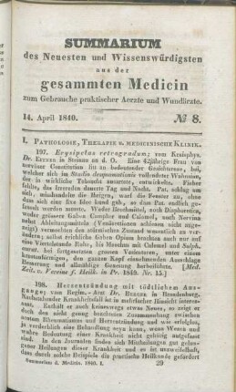 14. April 1840. No. 8.