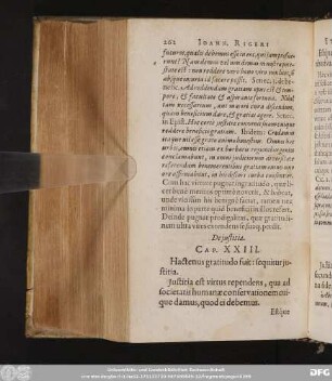De justitia. Cap. XXIII.