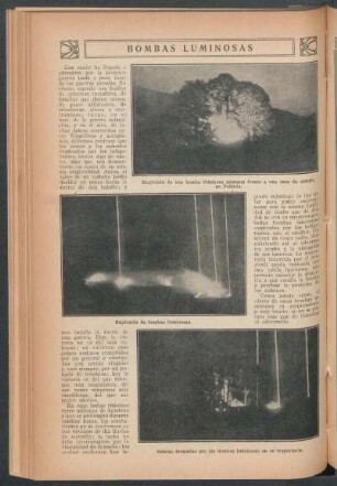 Bombas luminosas