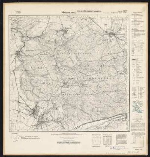 Messtischblatt 4419 = 2514 : Kleinenberg, Lichtenau, 1937 : Messtischblatt 4419 = 2514 : Kleinenberg. - Hrsg. 1898, bericht. 1907, einzelne Nachtr. 1937. - [Berlin] : Reichsamt für Landesaufnahme, 1937. - 1 Kt. : zweifarbig. - Mit Zeichenerklärung