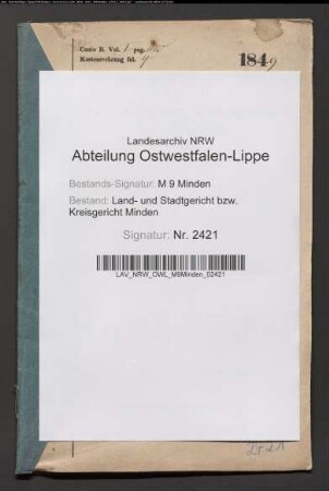 Sonstige: Westermann, Johann Cord: