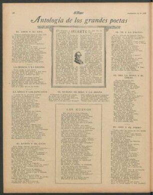 Antología de los grandes poetas