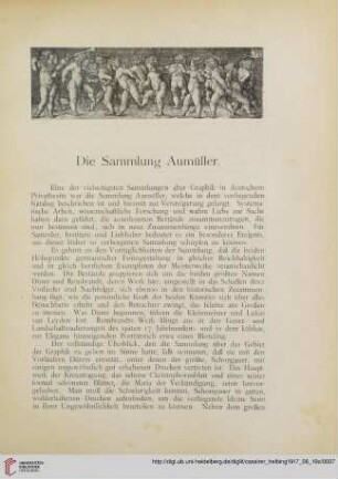 Die Sammlung Aumüller