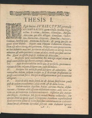 Thesis I. - XXXVII.