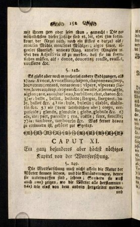 152-171, Caput XI.