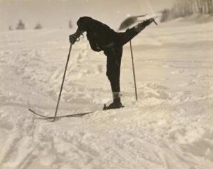Skischule. Wenden durch Umtreten nach Reuel