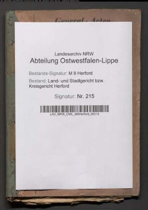 Sicherung des Gerichtsgebäudes gegen Feuergefahr