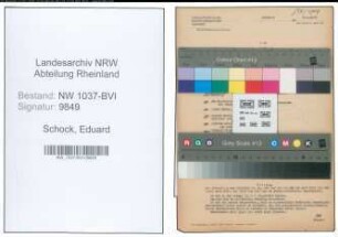 Entnazifizierung Eduard Schock , geb. 01.08.1881 (Geschaeftsfuehrer)