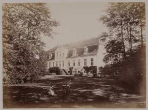 Galenbeck. Gutshaus (1710-1712), Gartenseite
