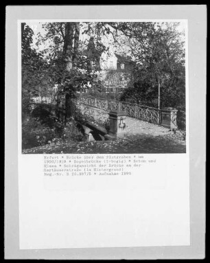 Brücke über den Flutgraben
