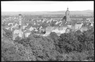 Eilenburg. Blick auf Eilenburg