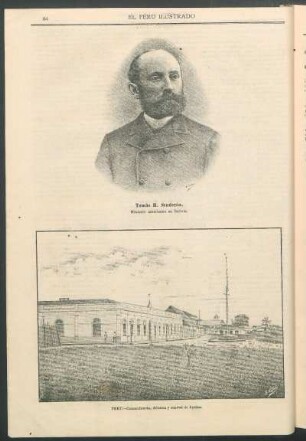 [Retrato de Tomás H. Seuderón] : Ministro americano en Bolivia.