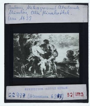 Rubens, Meleager und Atalante (München, AP 355)