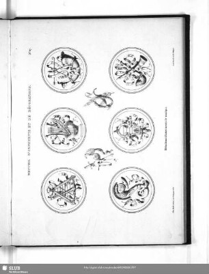 No. 47. Medaillons d'Instruments de musique