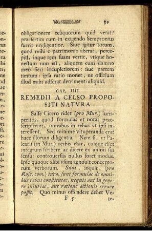 Cap. IIII. Remedii a celso propositi natura