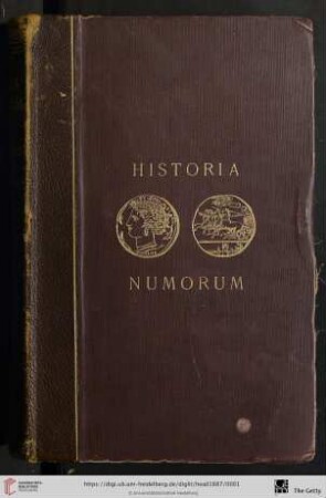 Historia numorum : a manual of Greek numismatics