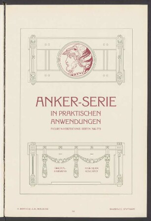 Anker-Serie in praktischen Anwendungen