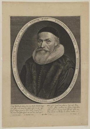 Bildnis des Rudolphus Heggerus