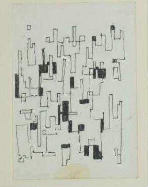 Linienstruktur. Skizze