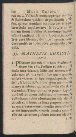 53. Mathesis Christiana